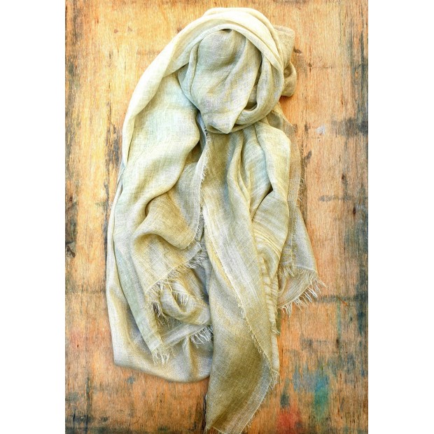 Faliero Sarti  modalo, poliesterio, kašmyro vilnos su vario siūlu skara 